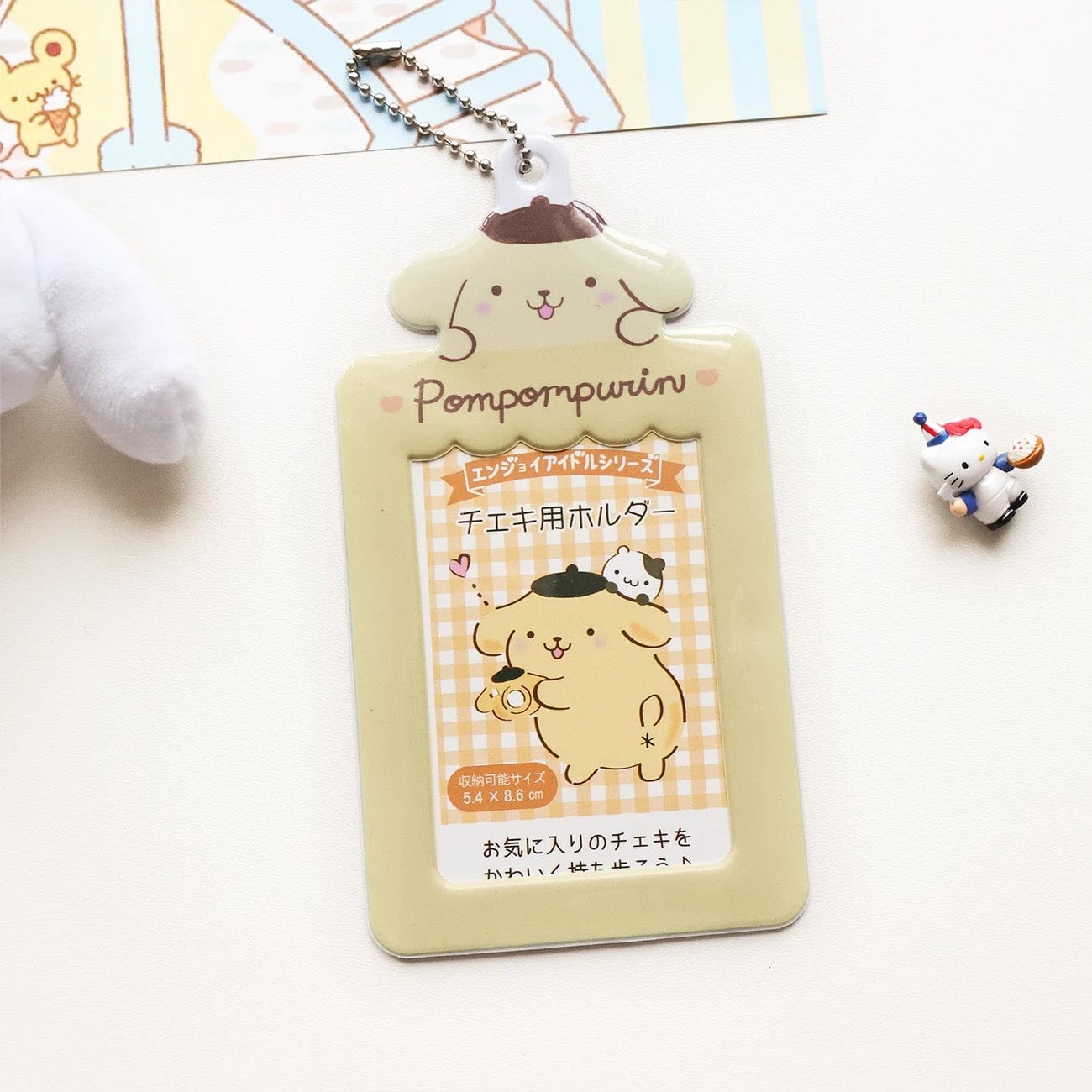 Photocard Kawaii Holder Keychain Kpop