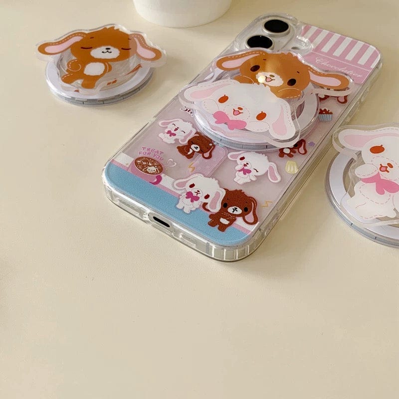 Case Sugarbunnies Magnetic Stand iPhone Kawaii