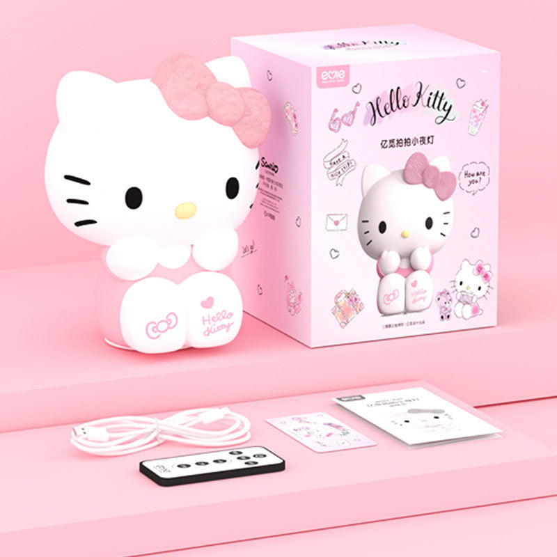 Kawaii Kitty Silicone Touch Light