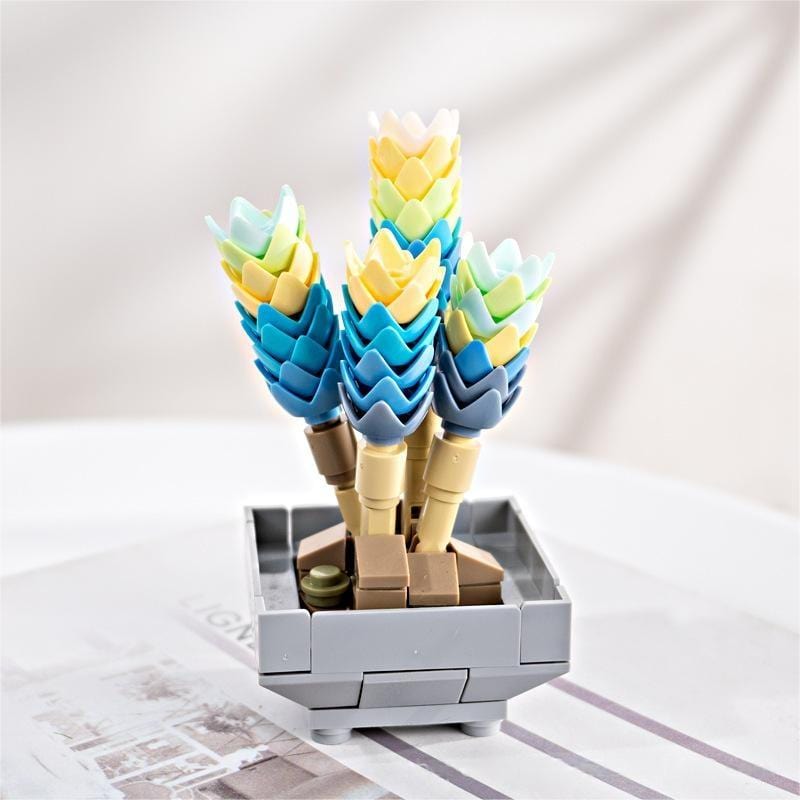 Bausteine zum Zusammenbauen von Schönheitsblumen