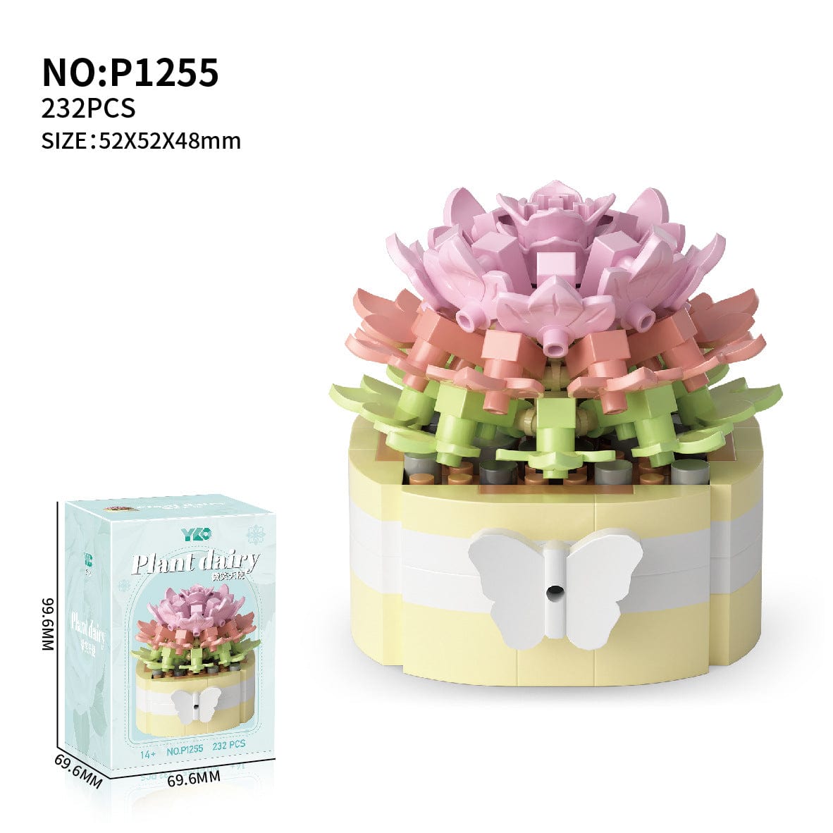 Compatible Succulents Assembly Building Blocks