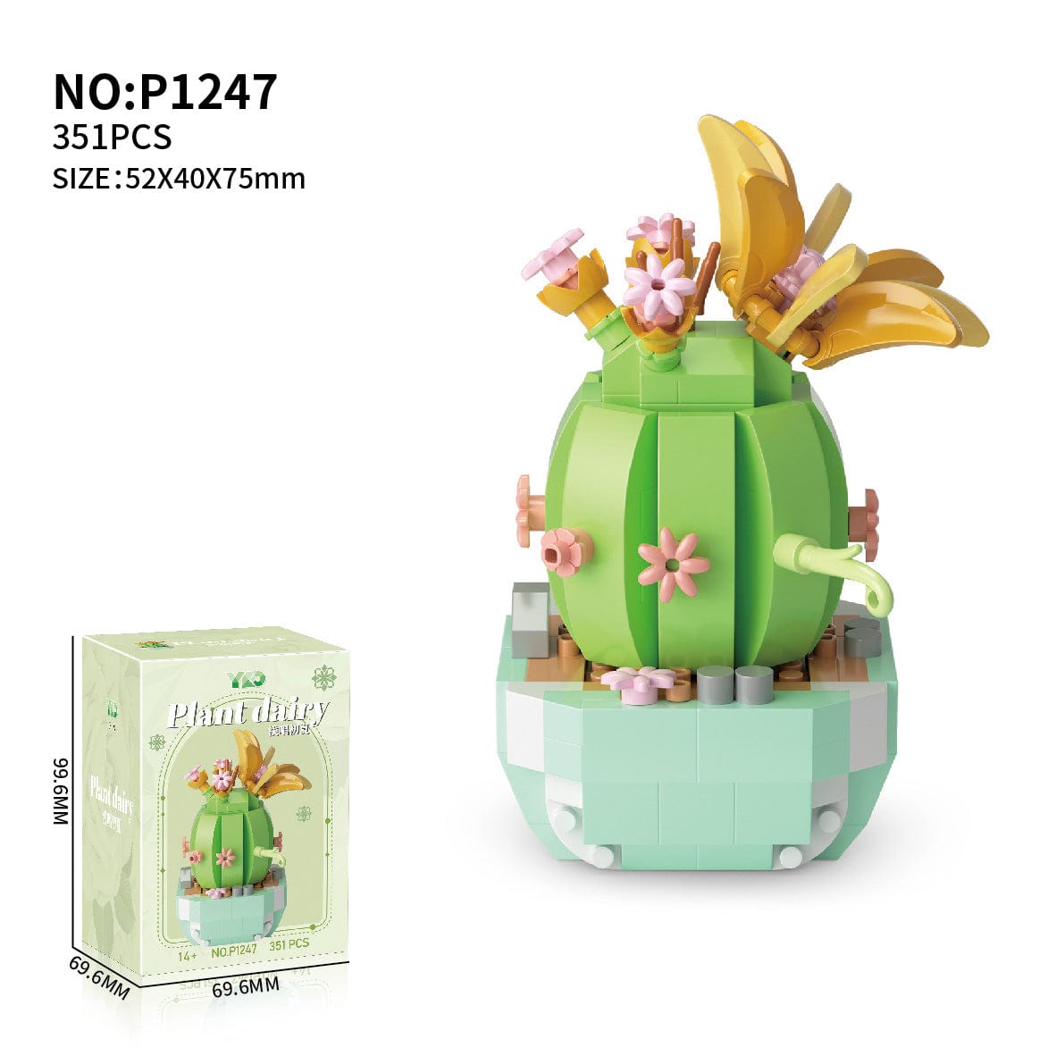 Compatible Succulents Assembly Building Blocks