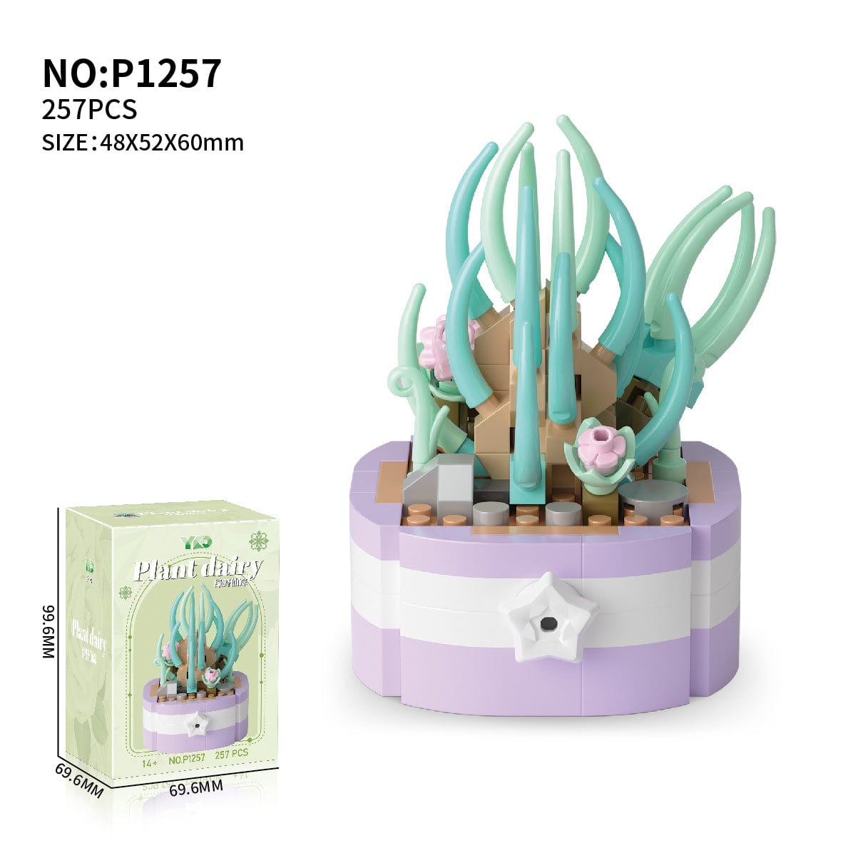 Compatible Succulents Assembly Building Blocks