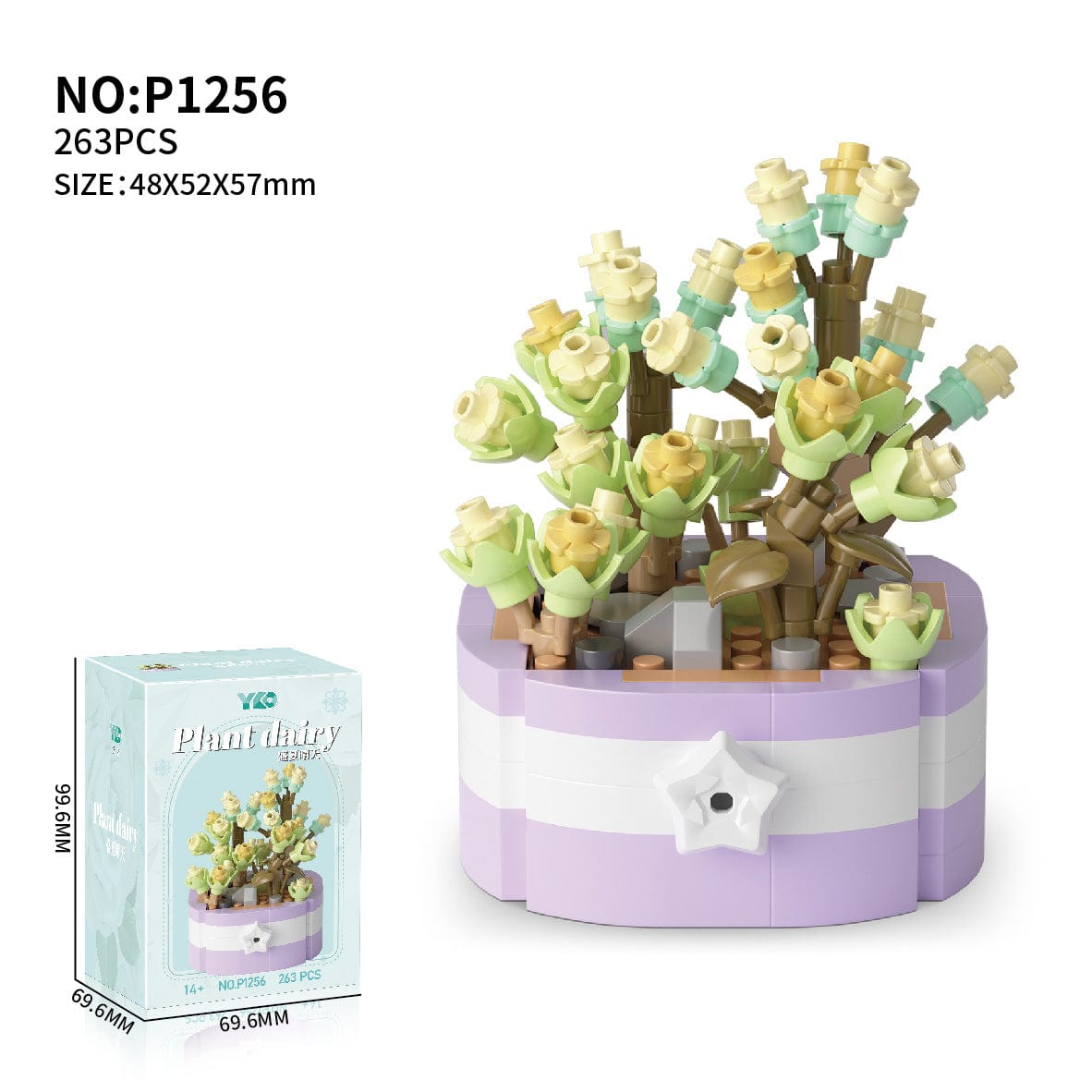 Compatible Succulents Assembly Building Blocks