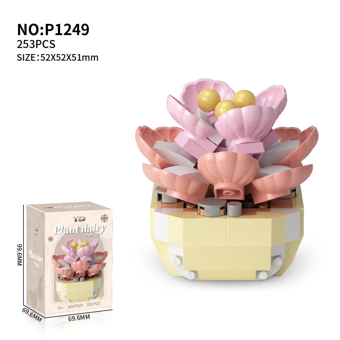 Compatible Succulents Assembly Building Blocks