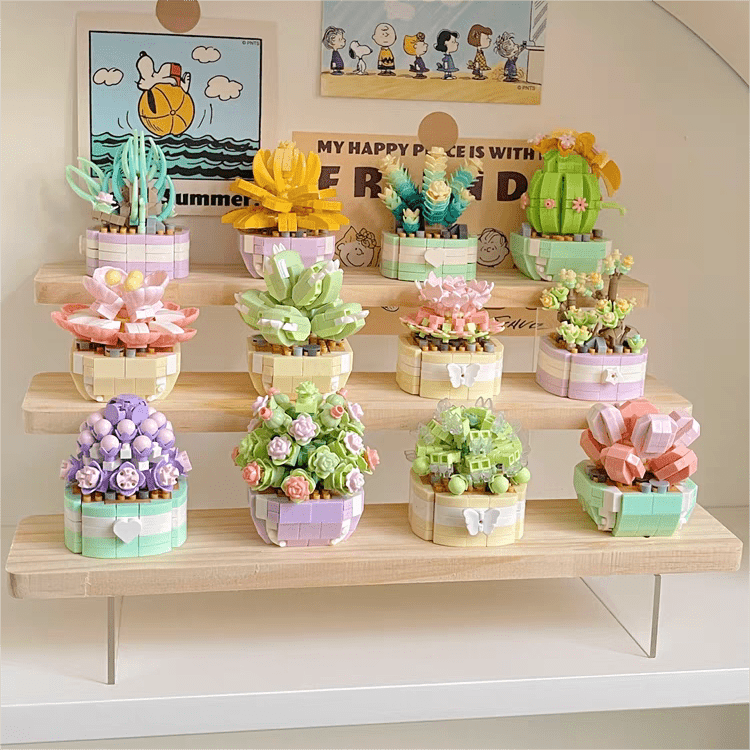 Compatible Succulents Assembly Building Blocks