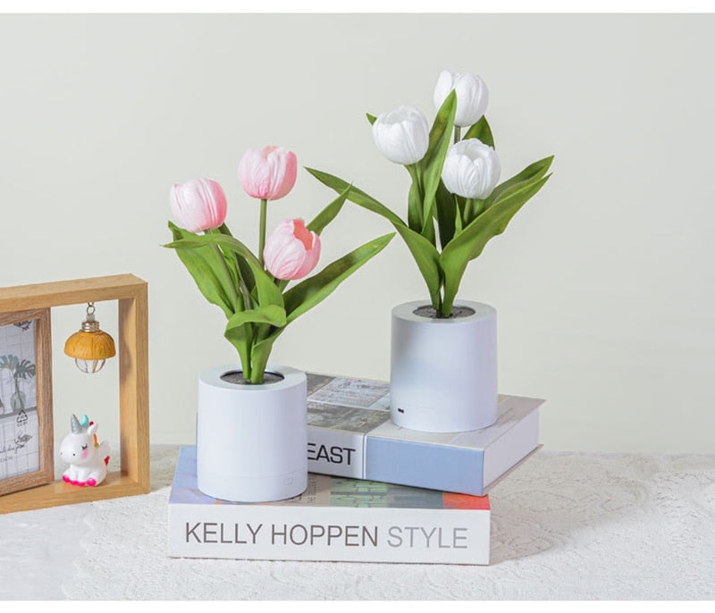 Light-Up Sunflower Desk Lamp - desk lamp, flowers, lamp, lamps, light Kawaii Babe