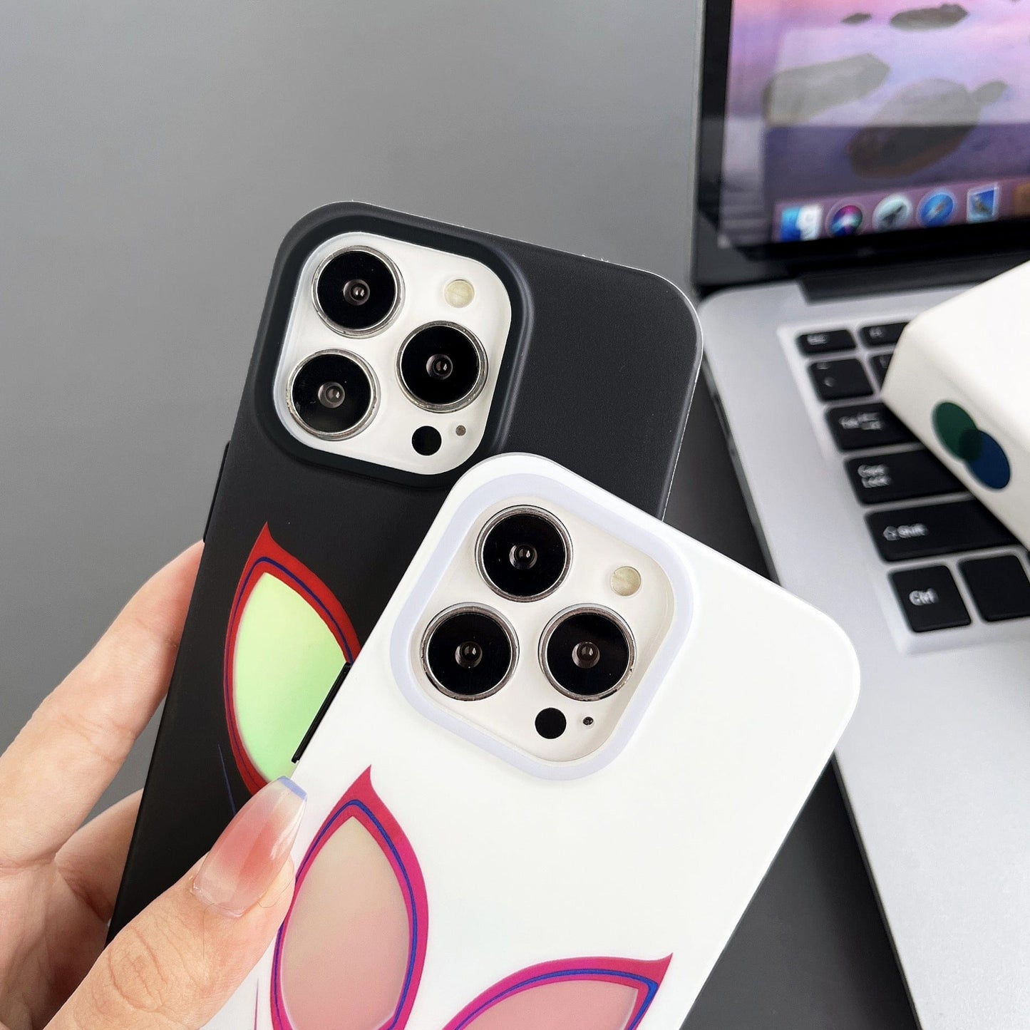 Coque pour iPhone Marvel Spider-Man Laser Couple