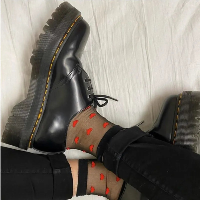 Kitty Lässige Martin-Stiefel - Lovesickdoe