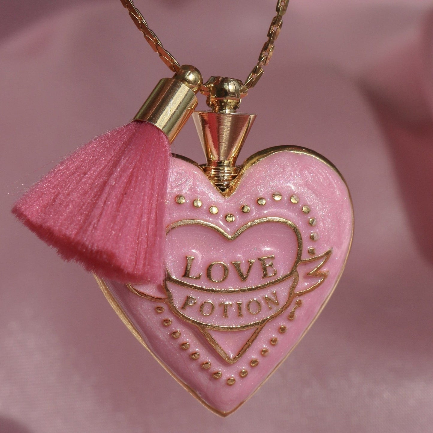 Pink Sweetie Pendant Necklace