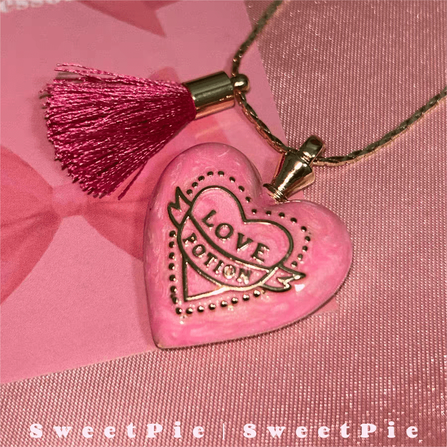 Pink Sweetie Pendant Necklace