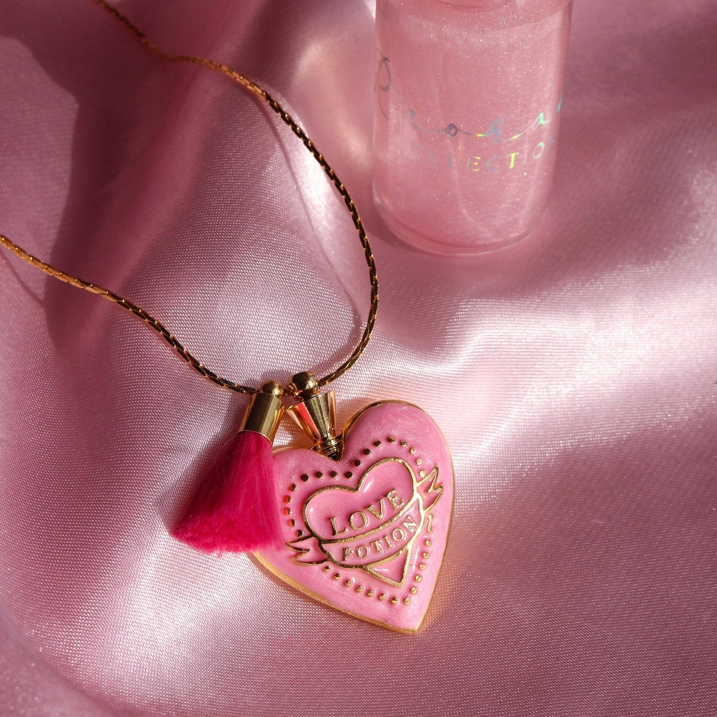 Pink Sweetie Pendant Necklace