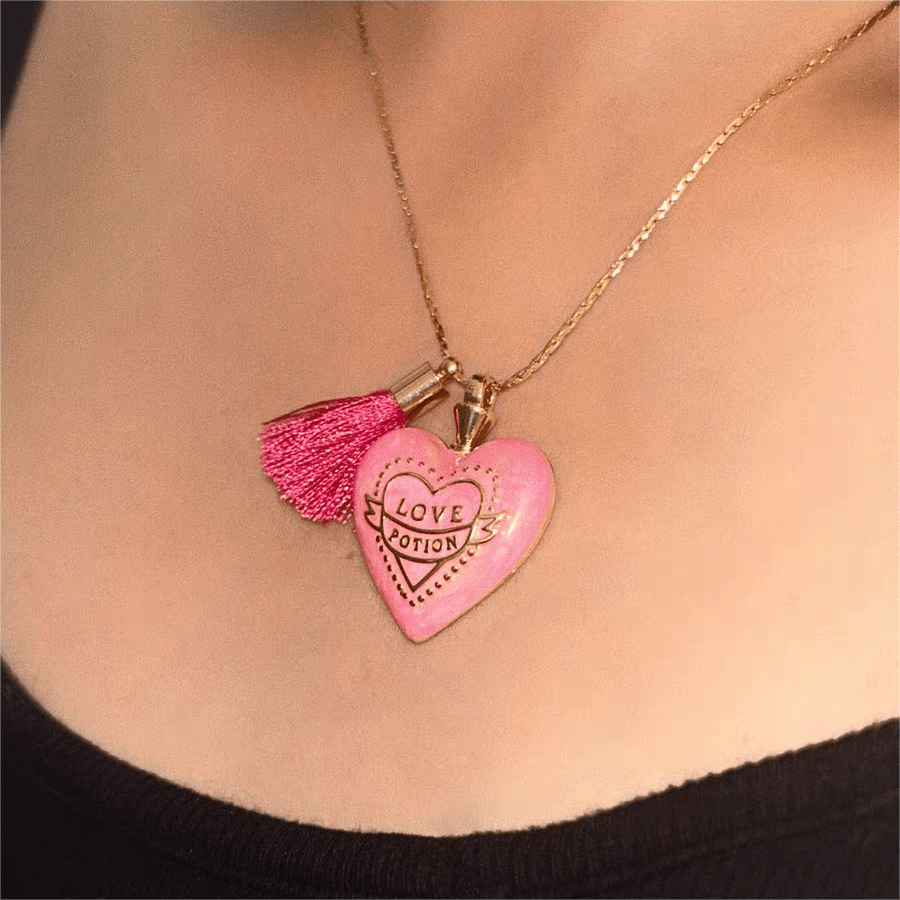 Pink Sweetie Pendant Necklace
