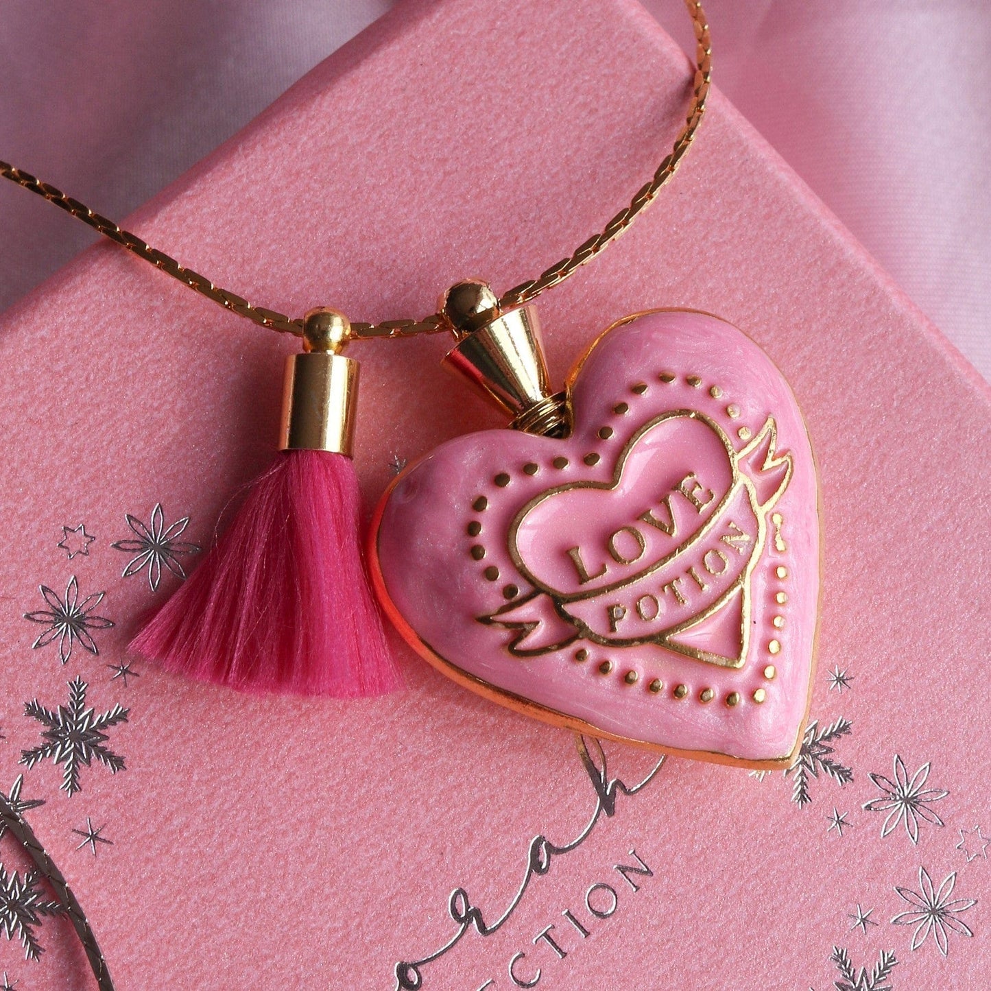 Pink Sweetie Pendant Necklace