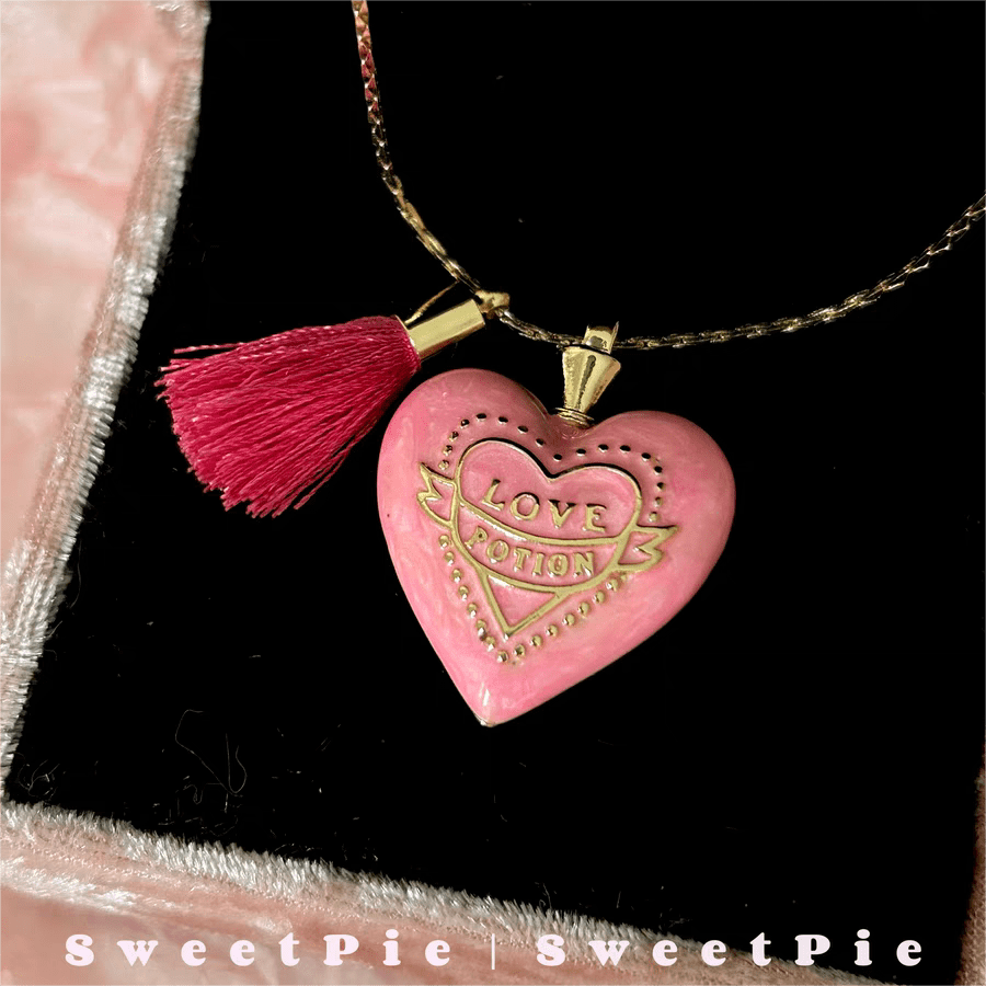 Pink Sweetie Pendant Necklace