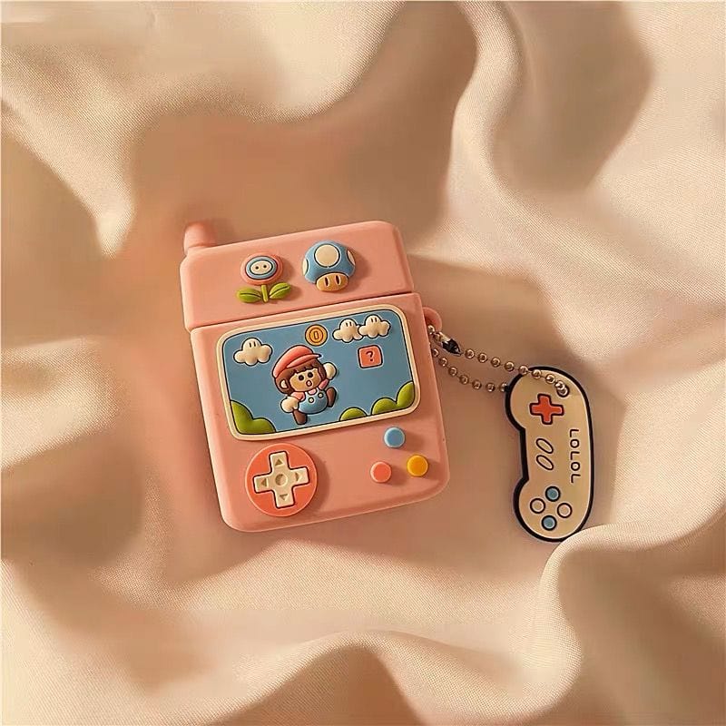 Cartoon Mario AirPods Earphone Case