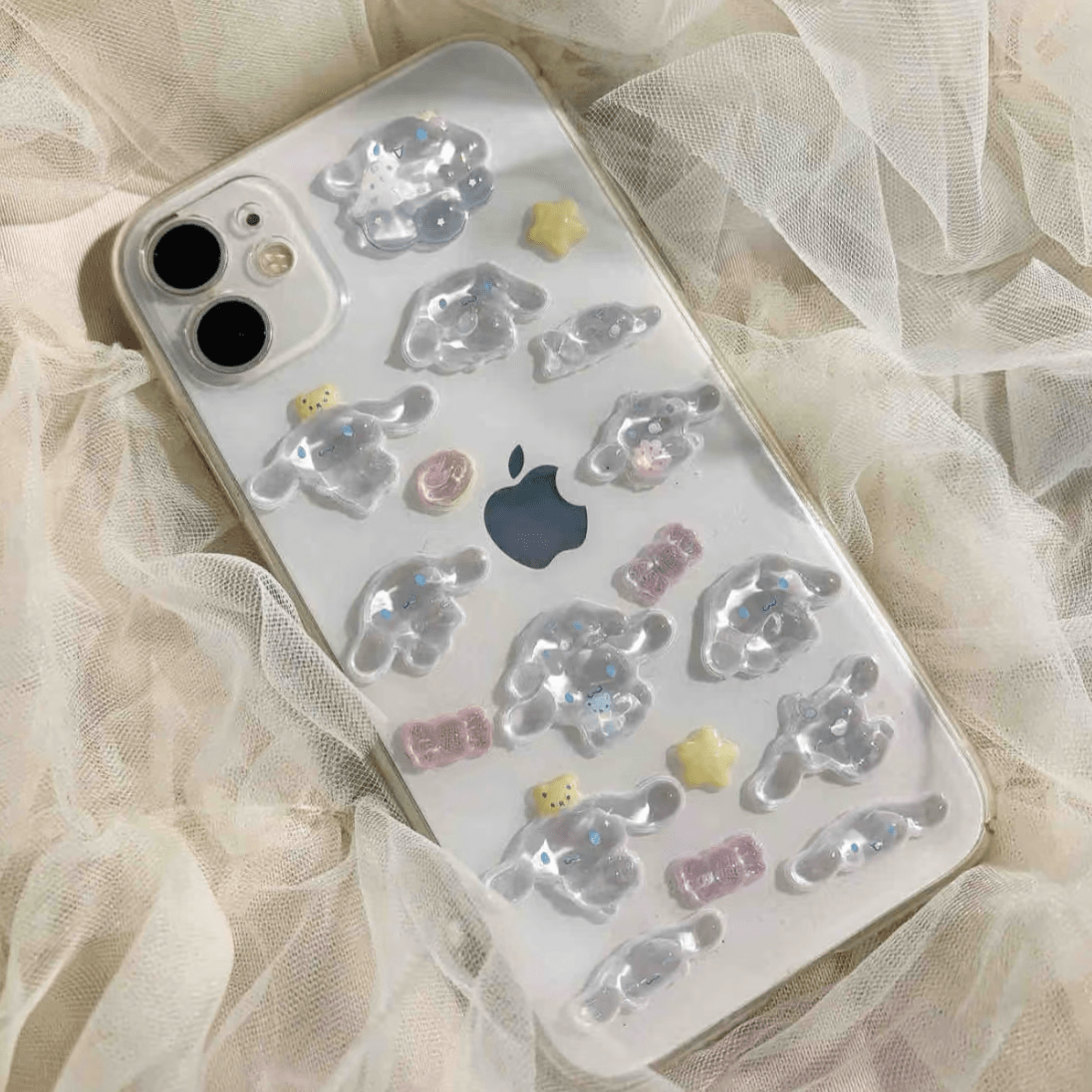 Cinna Kitty Stickers Decoration DIY 3D Crystal