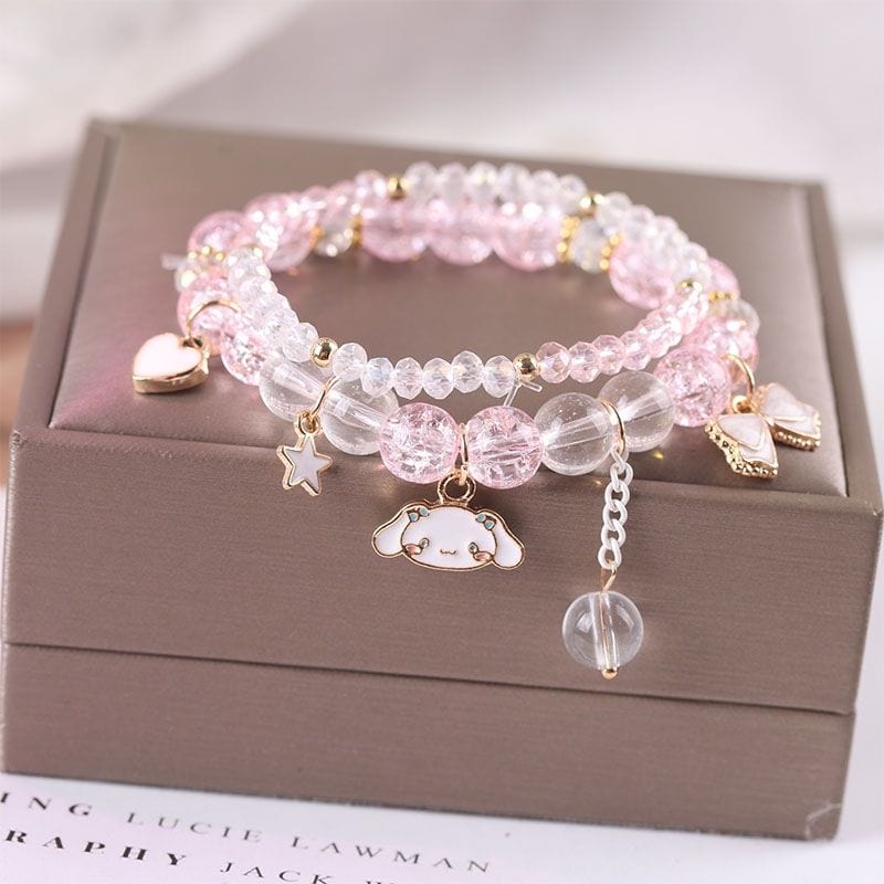 Kawaii Anime Melo Kuro Crystal Bracelet