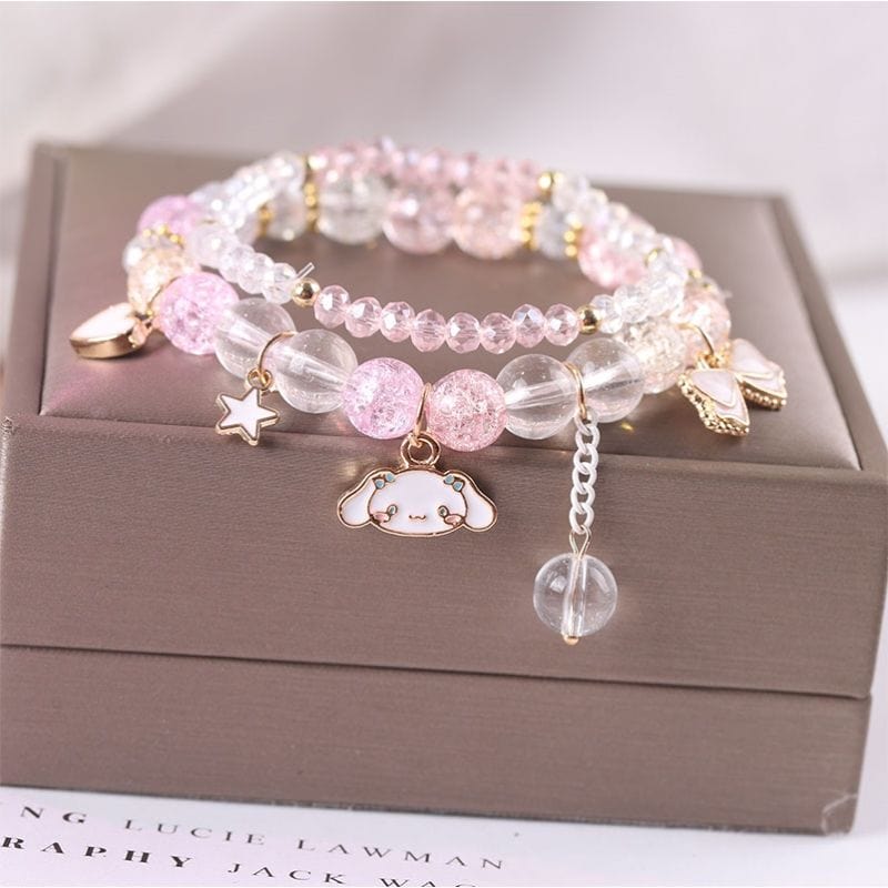 Kawaii Anime Melo Kuro Crystal Bracelet