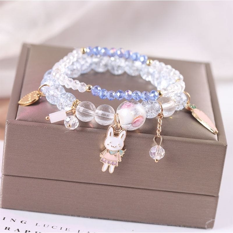 Kawaii Anime Melo Kuro Crystal Bracelet