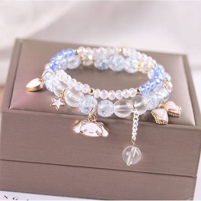 Kawaii Anime Melo Kuro Crystal Bracelet