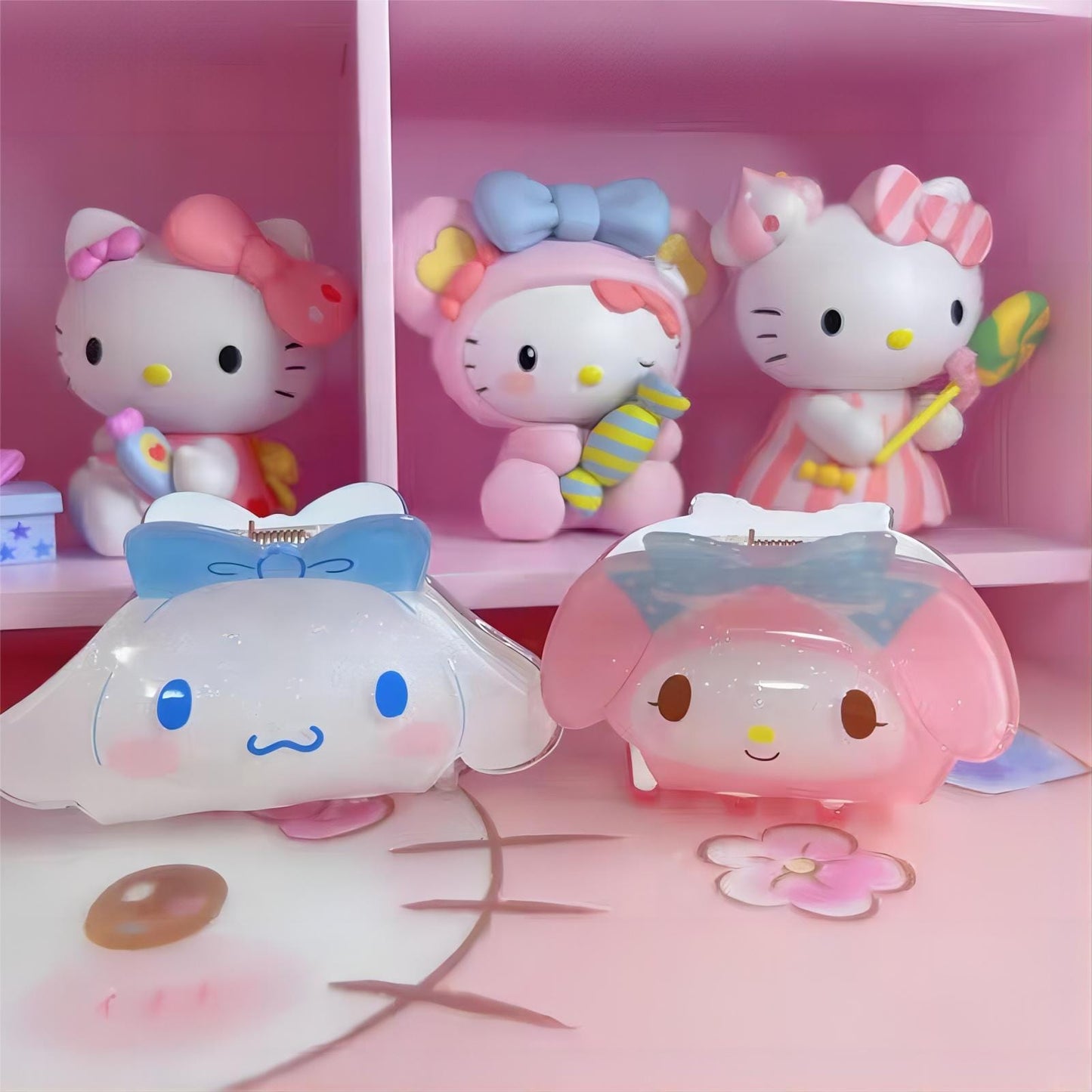 Pince à cheveux dessin animé Kawaii