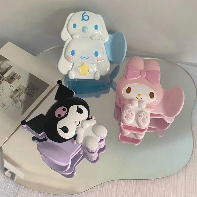 Kawaii Melo Cinna Hair Claw Clip