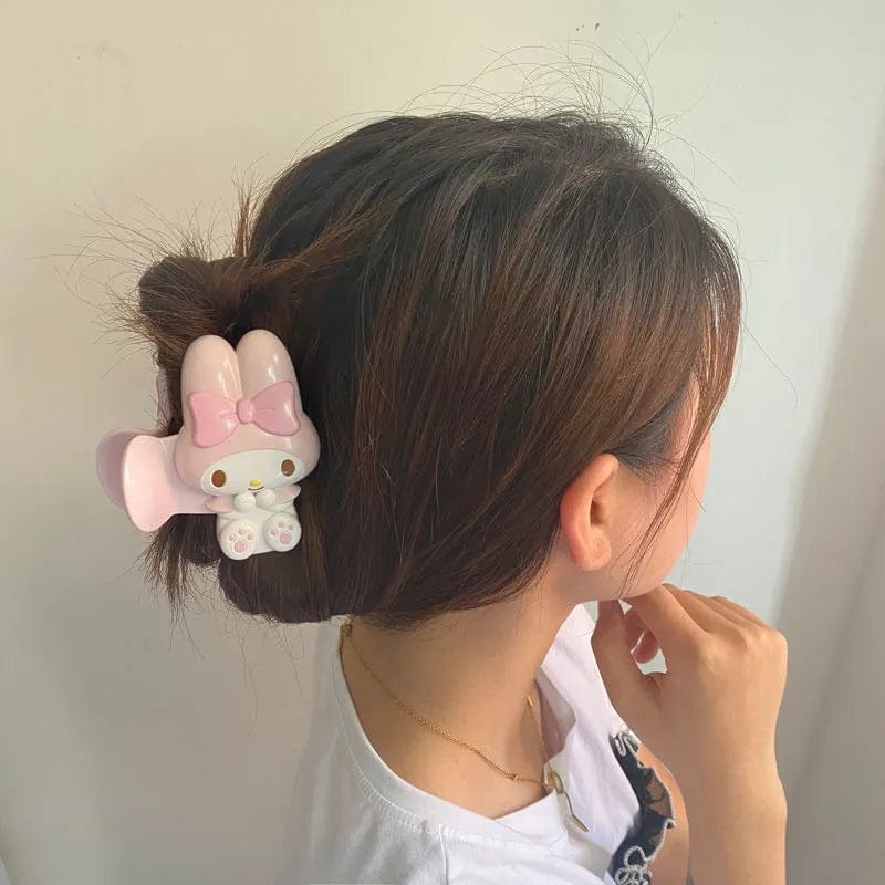 Kawaii Melo Cinna Hair Claw Clip