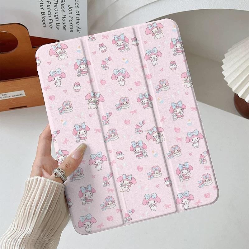 Kawaii Melo Rotatable iPad Case