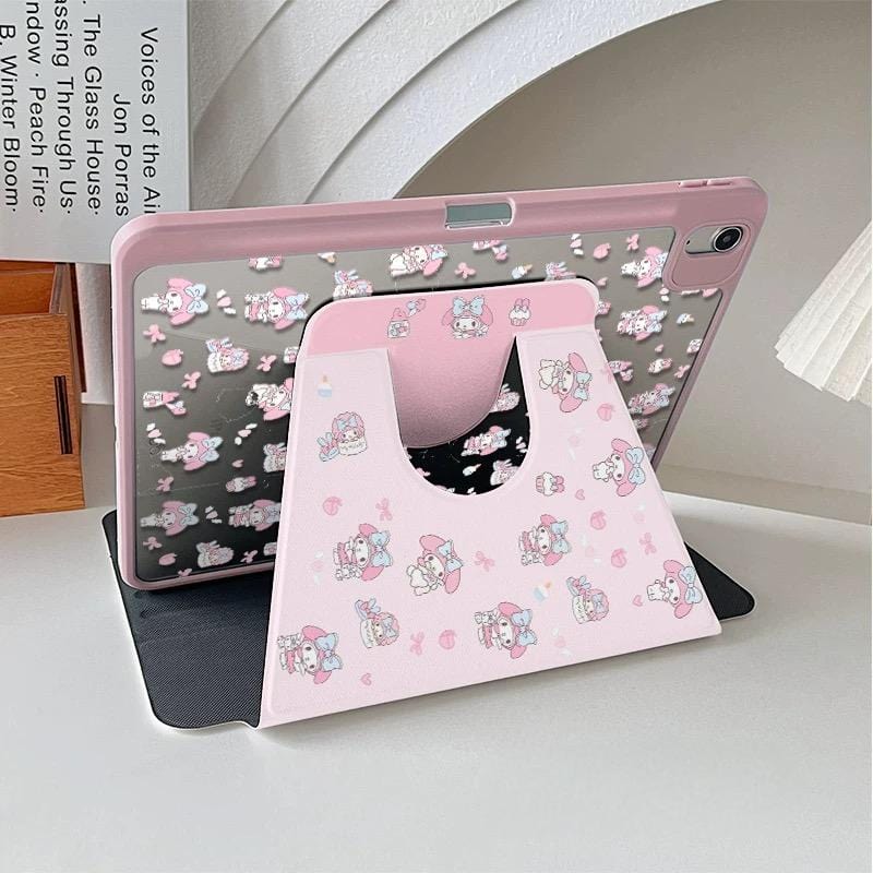 Kawaii Melo Rotatable iPad Case