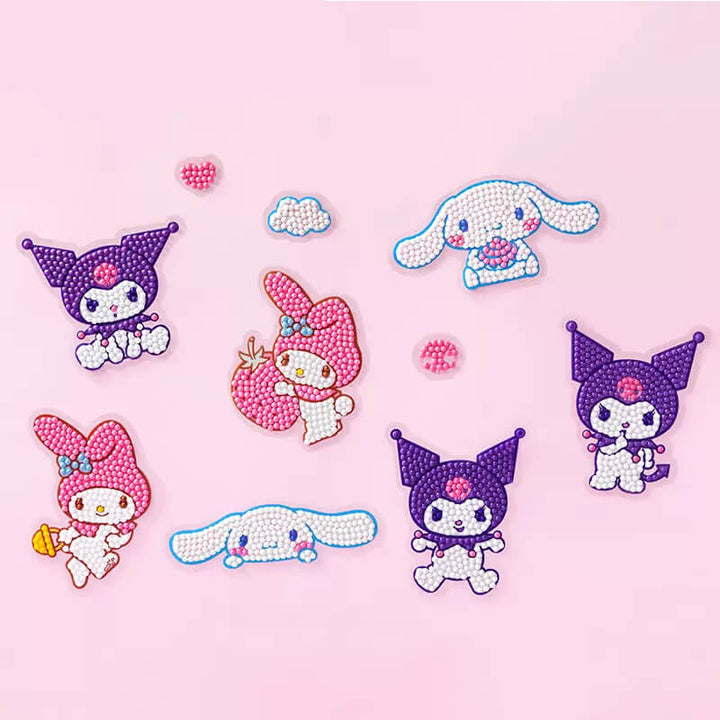 Autocollants de peinture au diamant Kawaii DIY