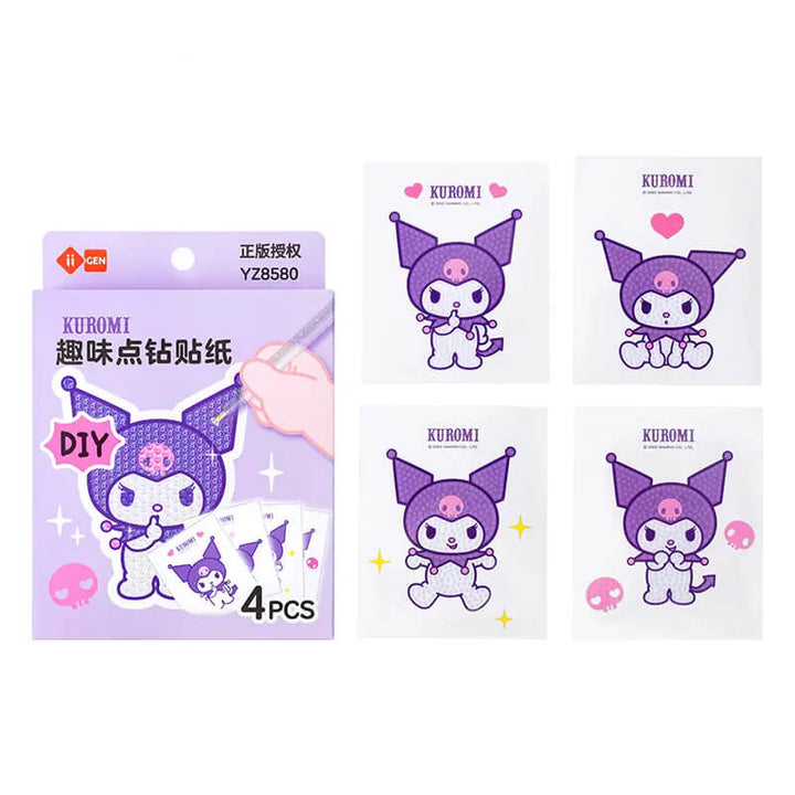 Autocollants de peinture au diamant Kawaii DIY