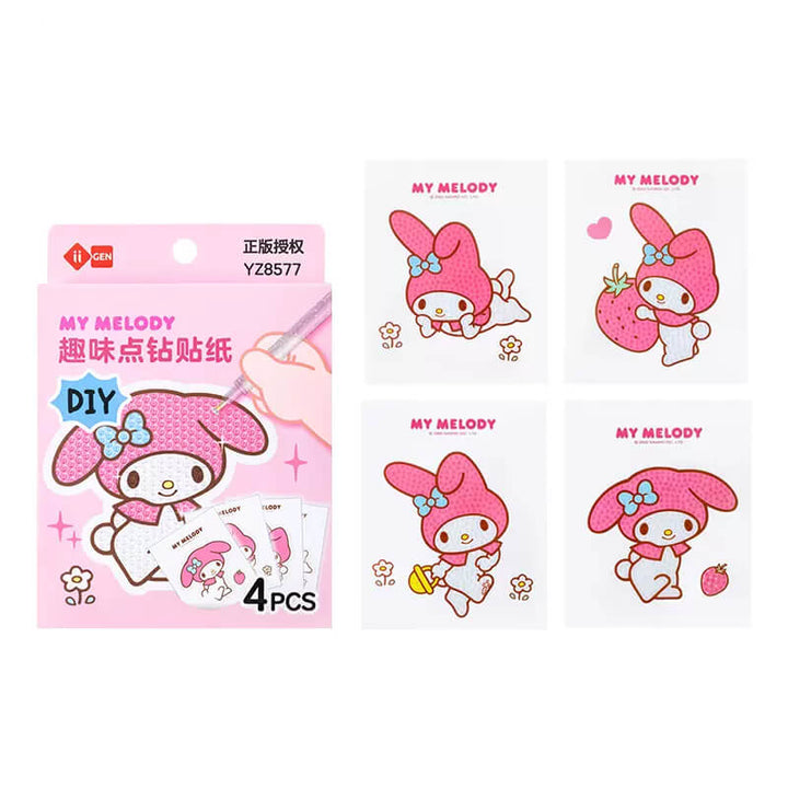Autocollants de peinture au diamant Kawaii DIY