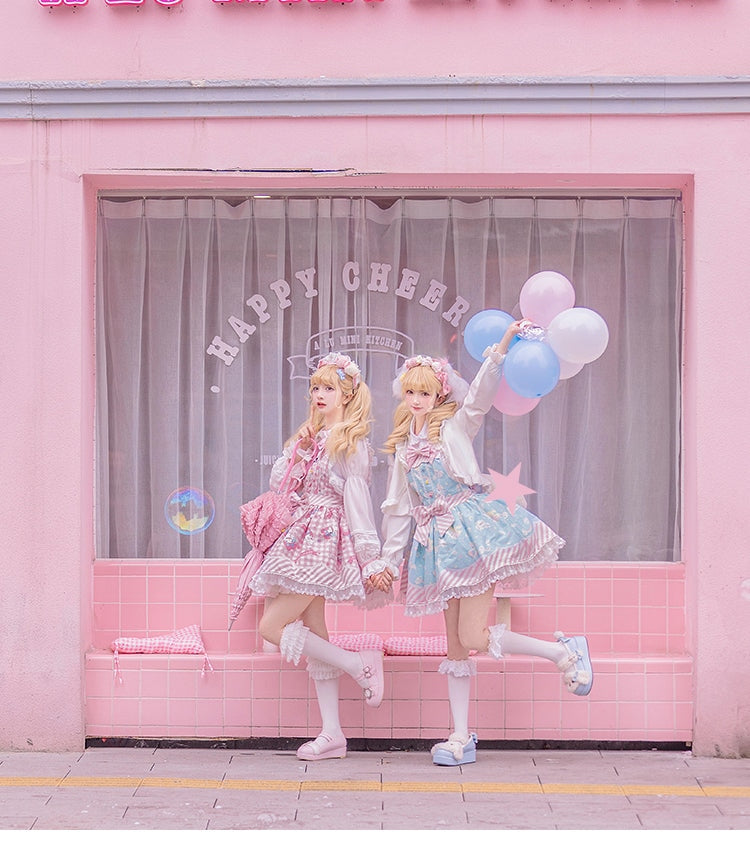 Sanrio Lolita Dress - babydoll, black dress, cinnamoroll, dresses, jsk