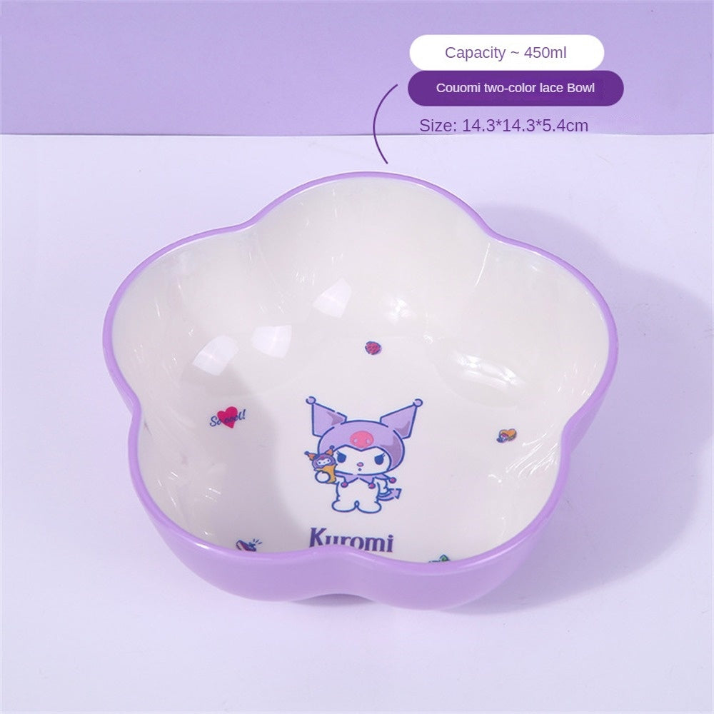 Purple Kuro Tableware Plate Set