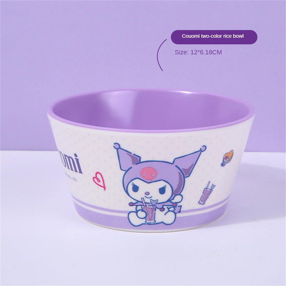 Purple Kuro Tableware Plate Set