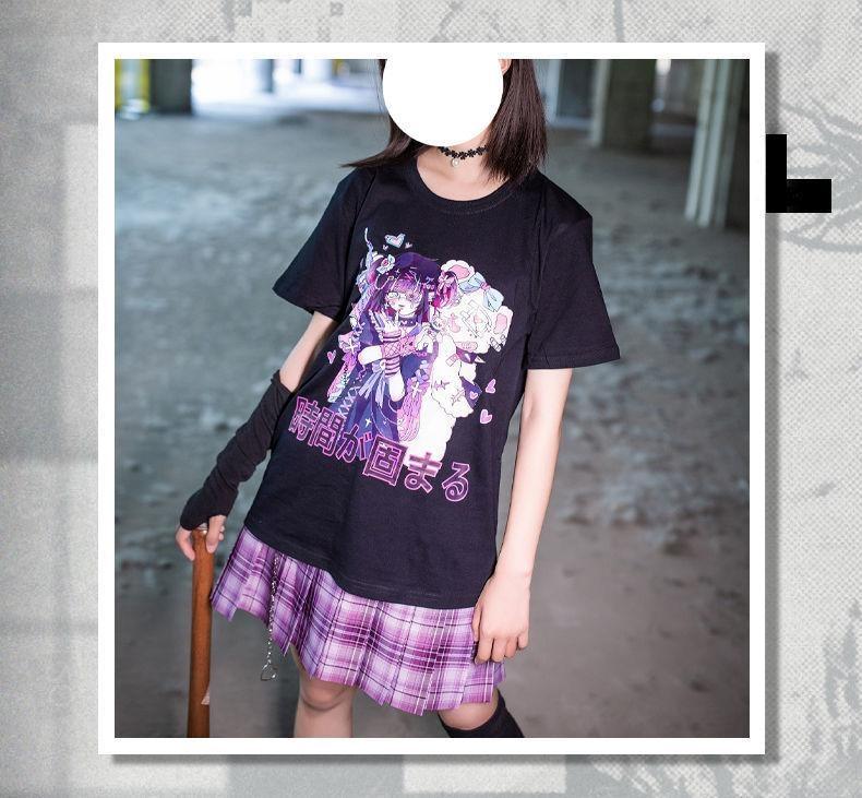 Sickly Sweet Team Tee - clothes, clothing, creepy cute, menhera, pastel goth