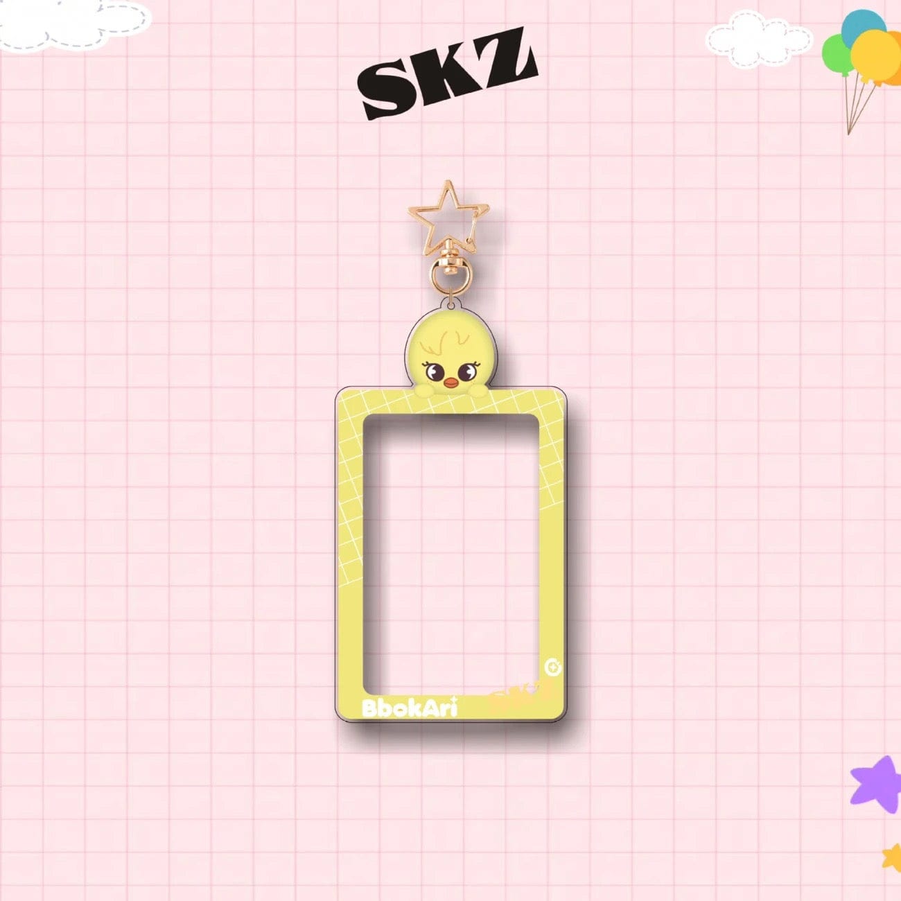 Holder Acrylic Kpop Photocard SKZ Keychain