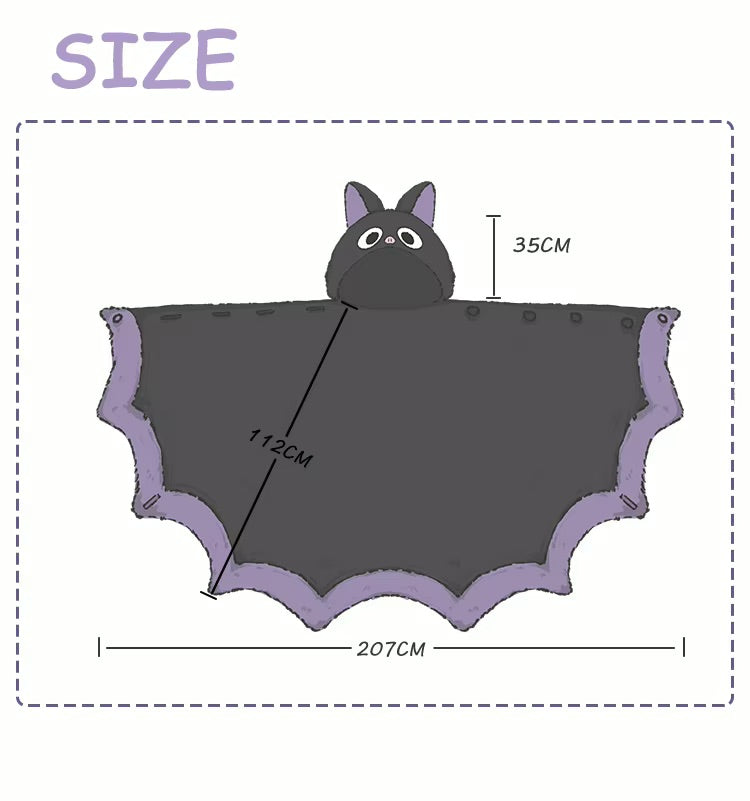 Bat Spooky Halloween Cloak