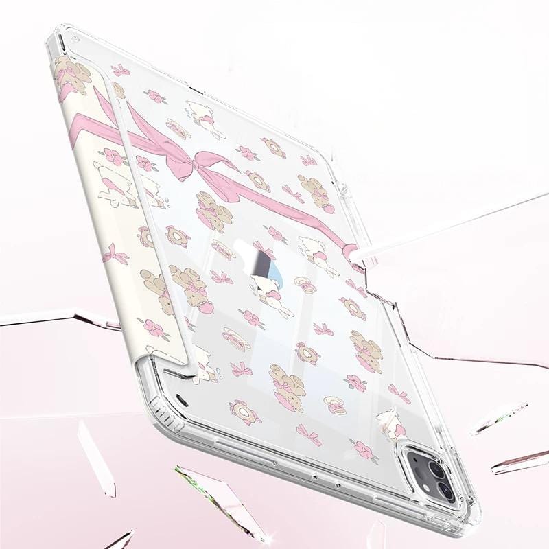 Case Bunny Sweet Bow iPad Ribbon Bear