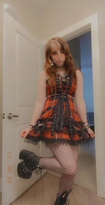Tartan Pinup Dress - dress, dresses, goth, gothic, occult
