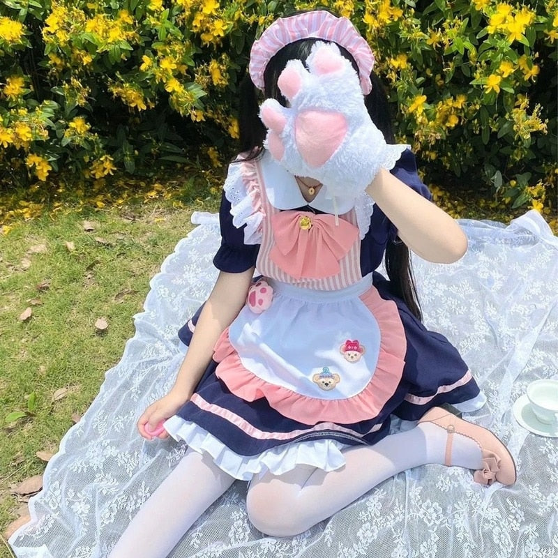 Tea Time Maid Lolita Dress - dresses, lolita maid cosplay, outfit, z1