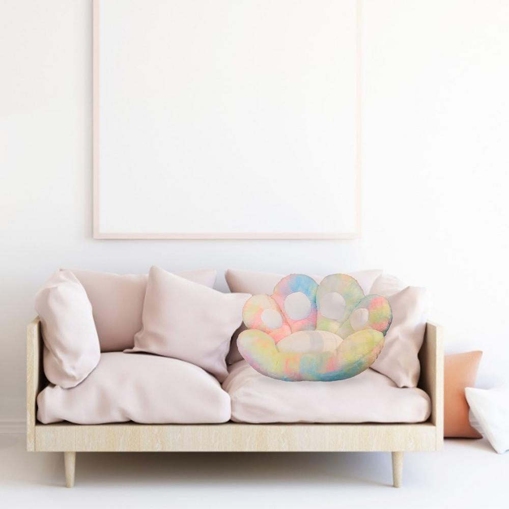 Tie-dye paw gamer chair cushion - cushions - gamer - gamers - pillow - pillows