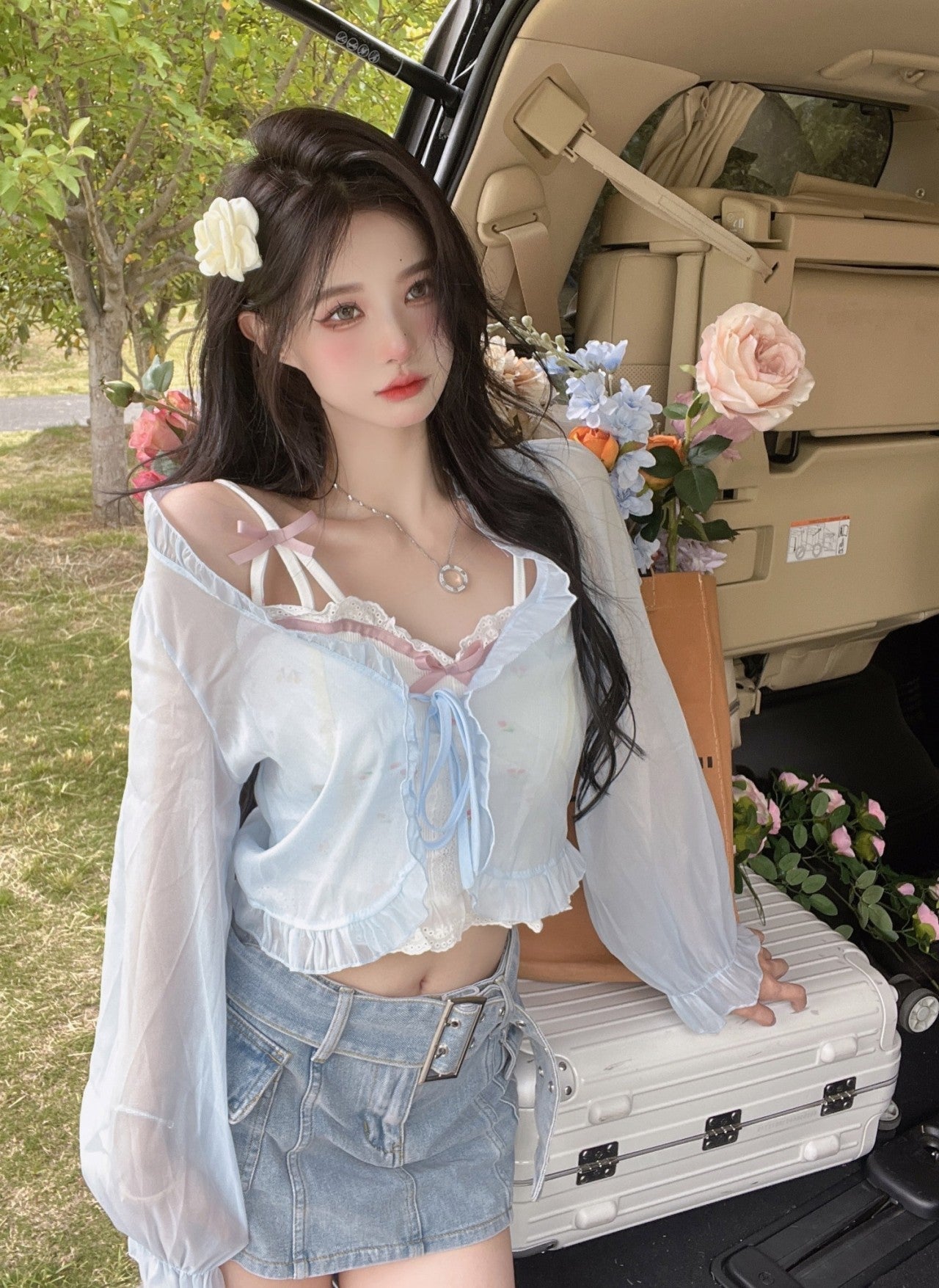 Crop Cherry Bustier Fairy