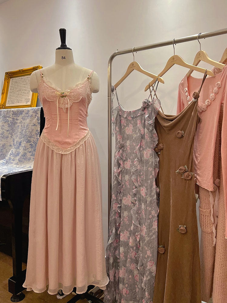 Velvet Fairycore Tank - coquette, cropped tank, dollette, fairycore, french nymphette