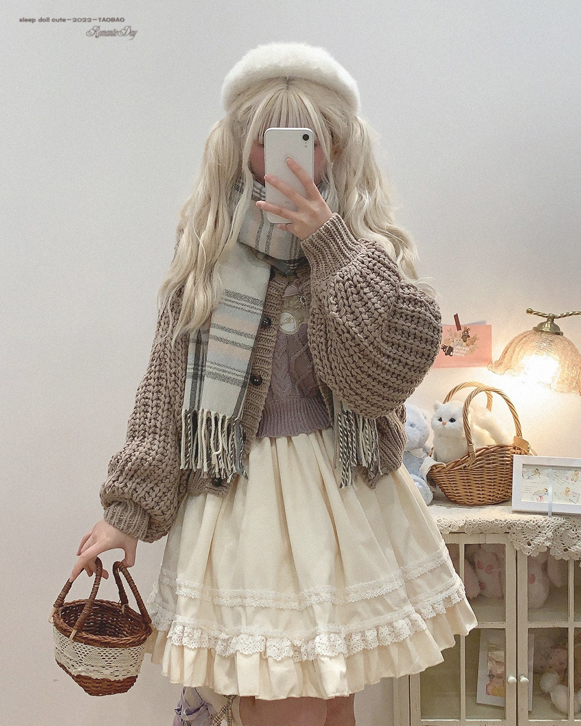 Vintage Teddy Knit Crewneck - bears, cardigan, knit, knitted, knitwear Kawaii Babe