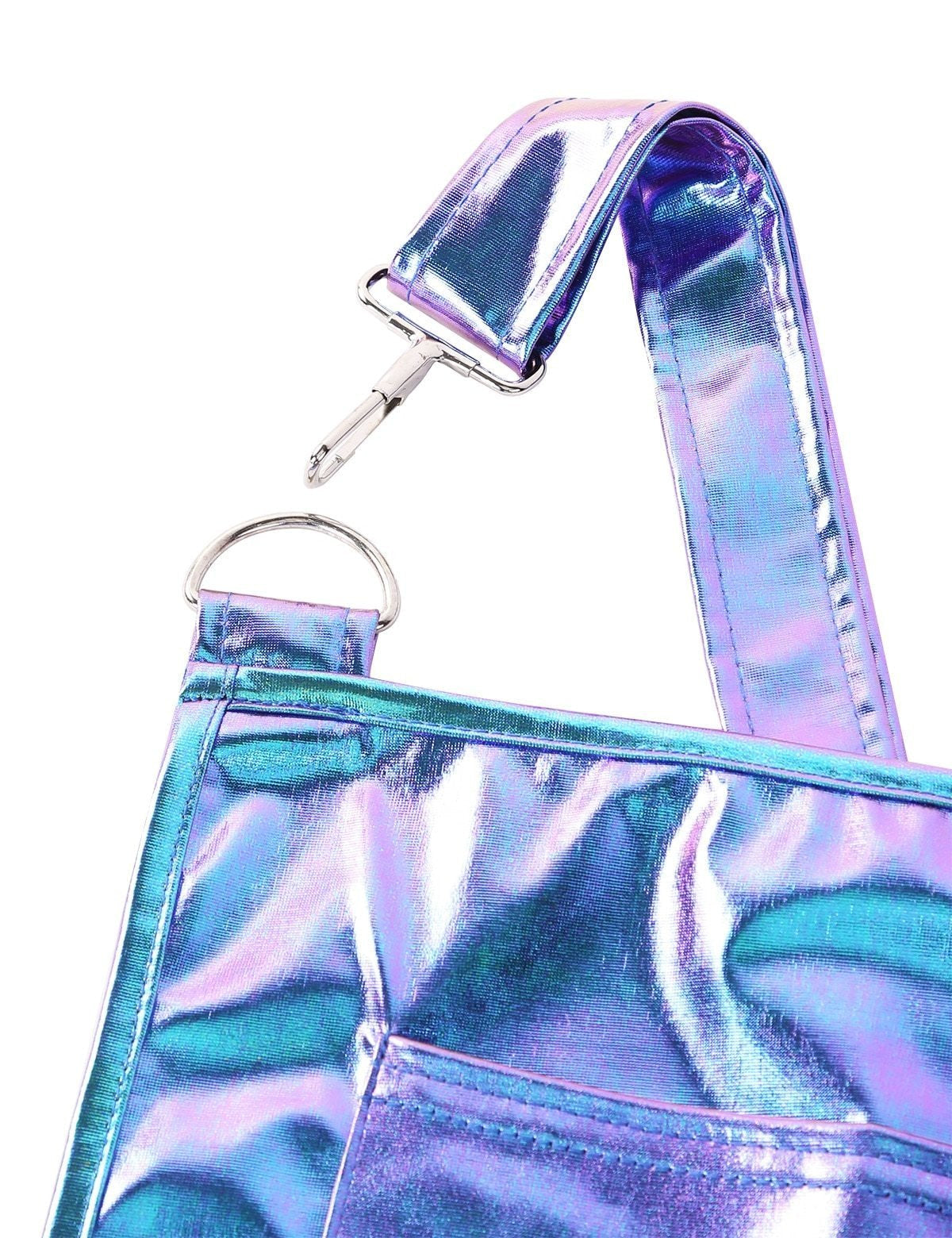 Vinyl princess jumpsuit - coveralls - dress - dresses - holographic - jumpers