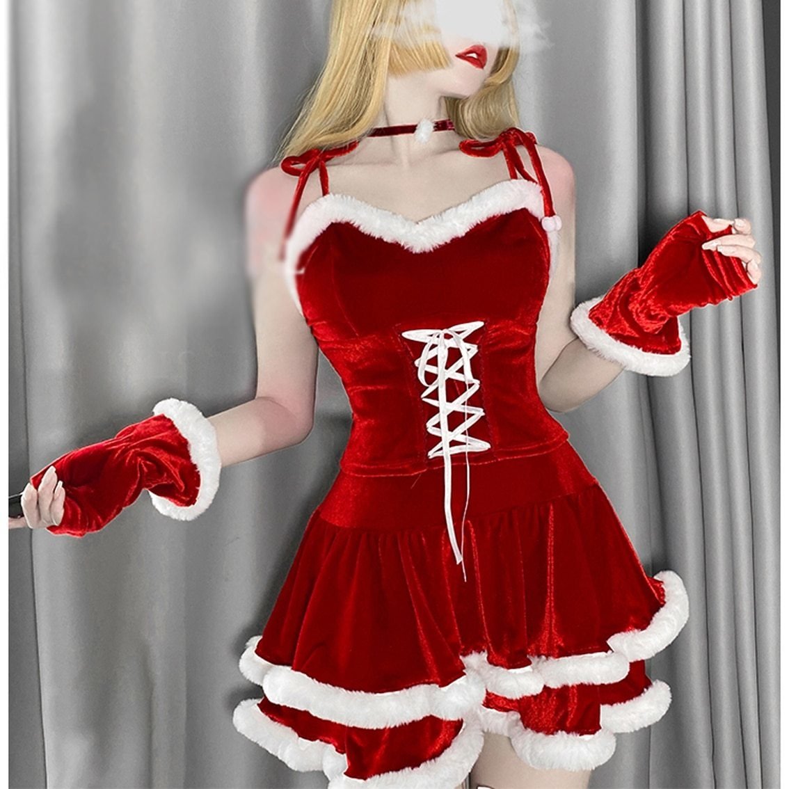 Winter Lolita Dress & Costume Set - christmas, christmas costume, cosplay, costumes, dresses