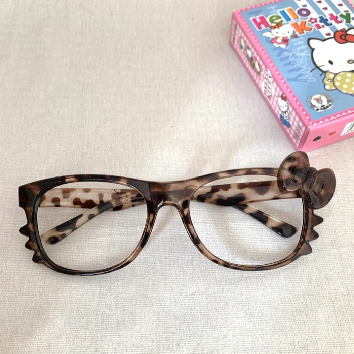 Lunettes à imprimé léopard pour chat SK322