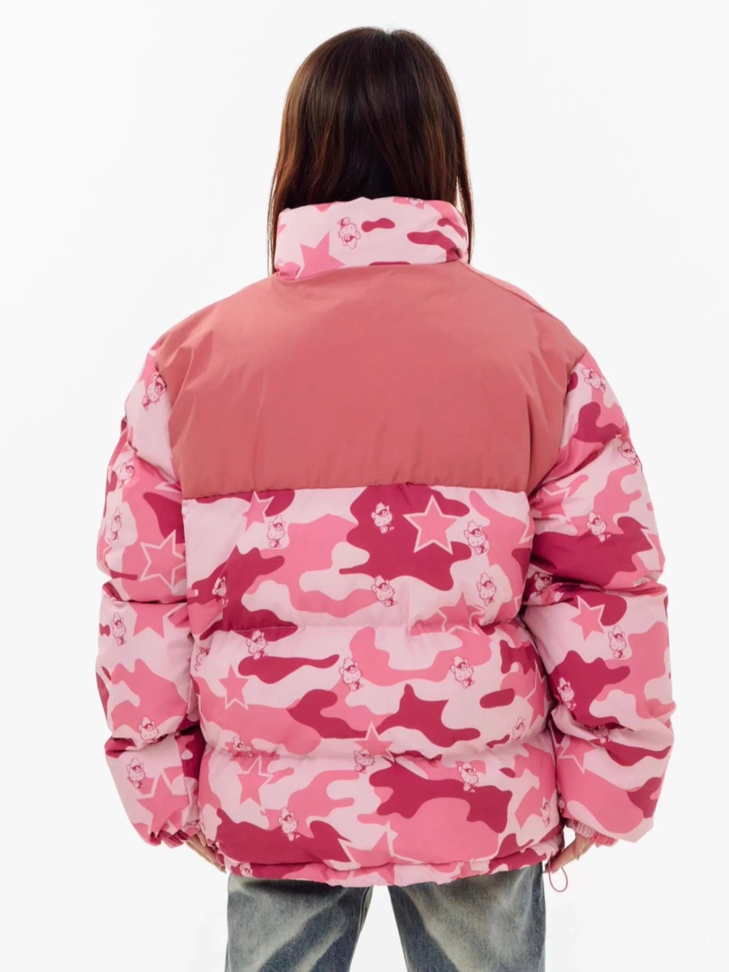 Kitty Camouflage Winter Jacket KI346